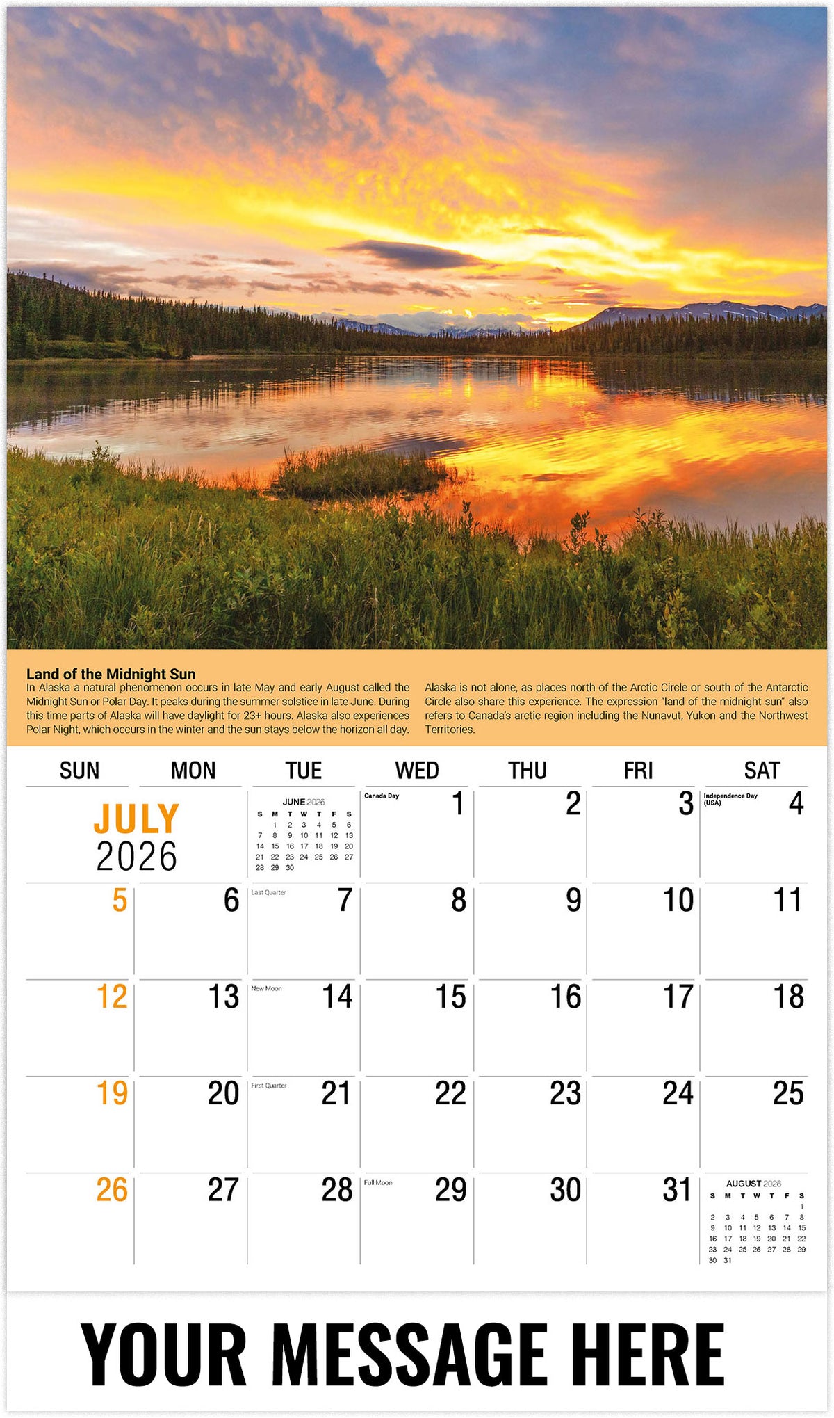 Planet Earth - 2026 Promotional Calendar