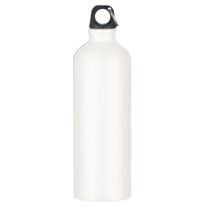 25 Oz. Aluminum Bike Bottle - White