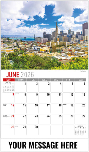 Scenes of California - 2026 Promotional Calendar