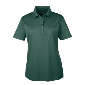 Core365 Origin Performance Pique Polo with Pocket - Women's AC78181P (Forest Green)