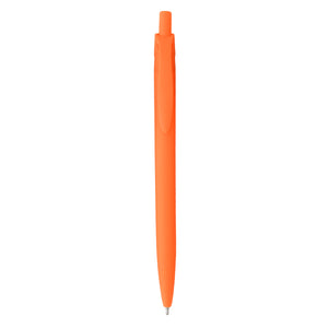 Sleek Write Rubberized Pen - Orange