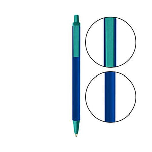 Navy BIC® Clic Stic® Pen - Navy With Teal