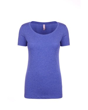 Next Level Apparel Ladies' Triblend Scoop