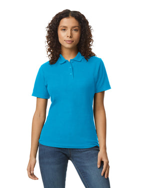 Gildan Ladies' Softstyle Double Pique Polo