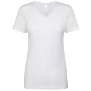 Next Level Ladies' Ideal V - White