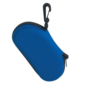 Sunglass Case With Clip - Royal Blue