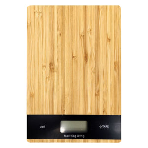 Bamboo Digital Kitchen Scale - Natural