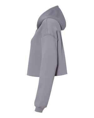 BELLA + CANVAS Ladies' Cropped Fleece Hoodie
