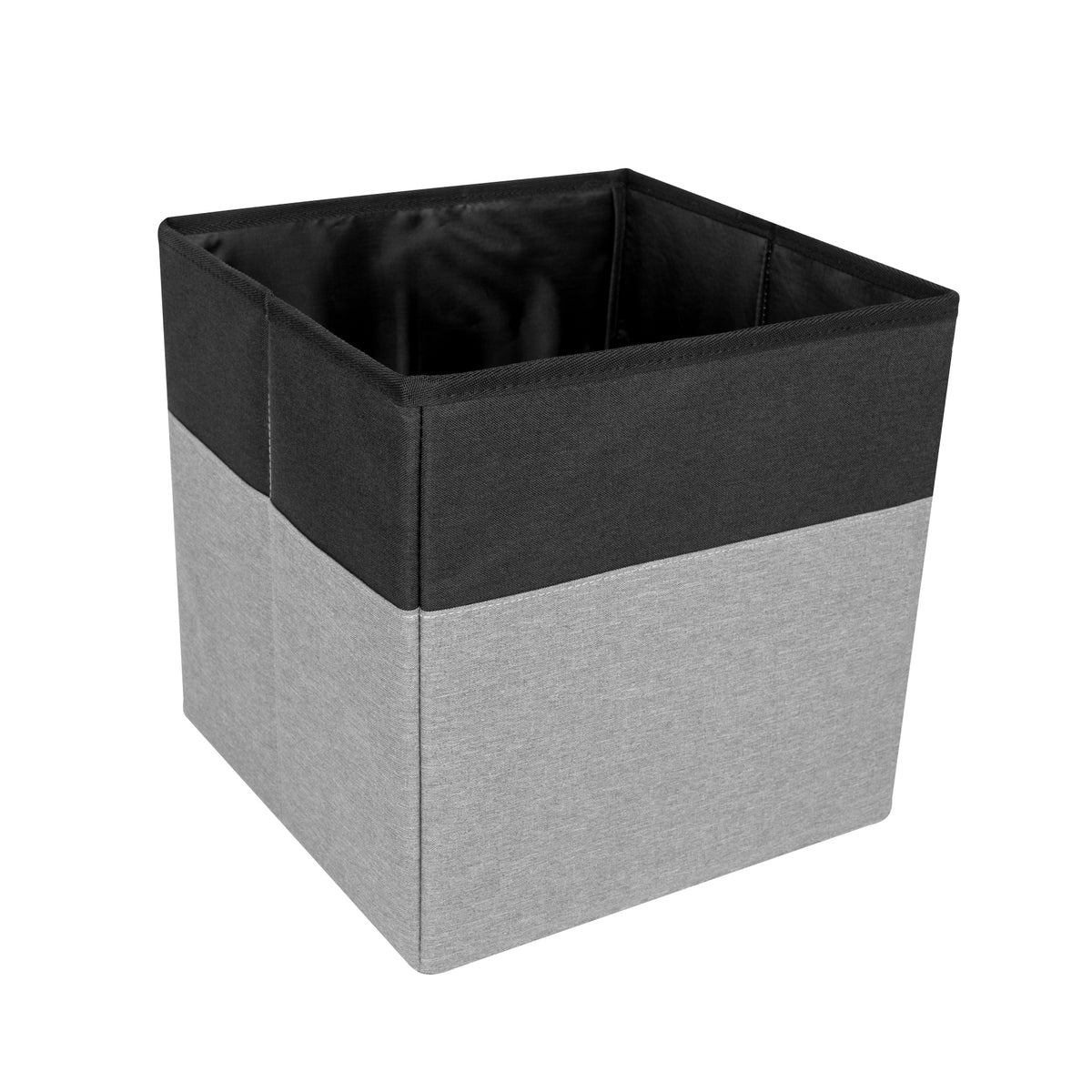 Square One Storage Cube - Gray With Black