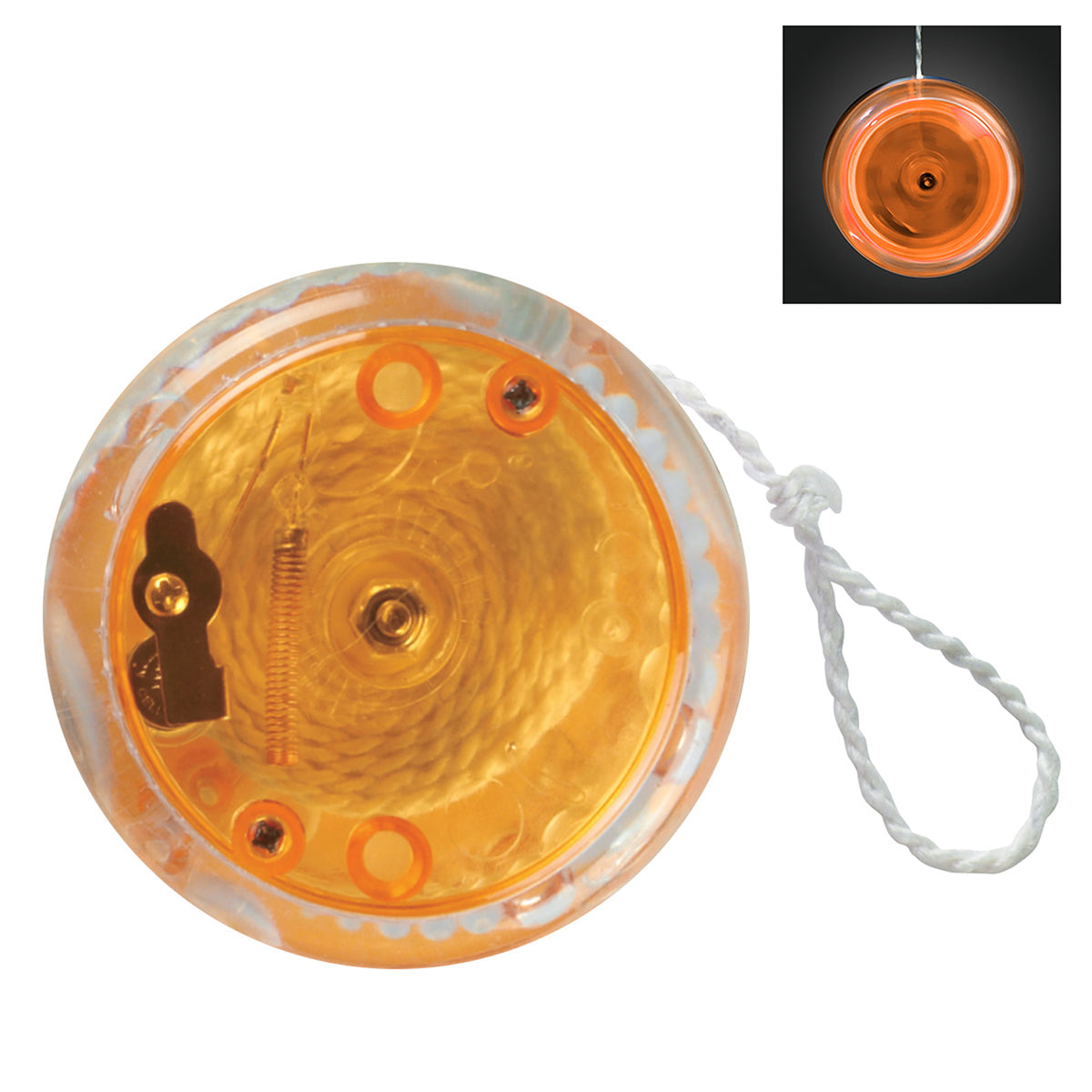 Light Up Yo-Yo - Translucent Orange