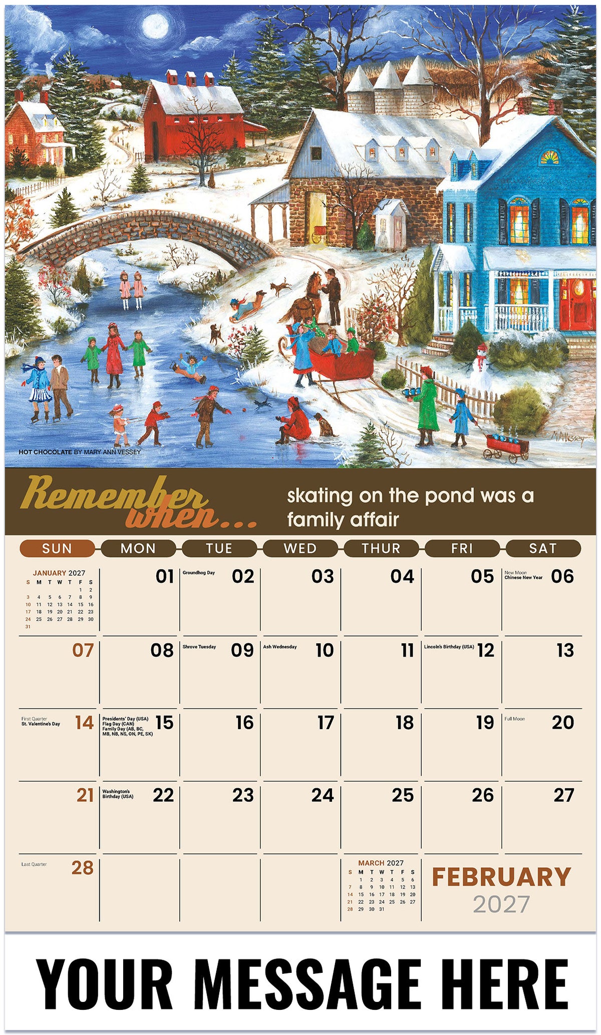 Remember When - 2027 Promotional Calendar