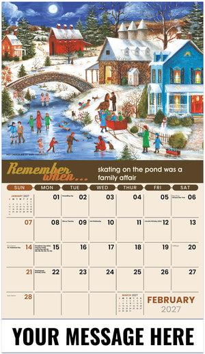 Remember When - 2027 Promotional Calendar