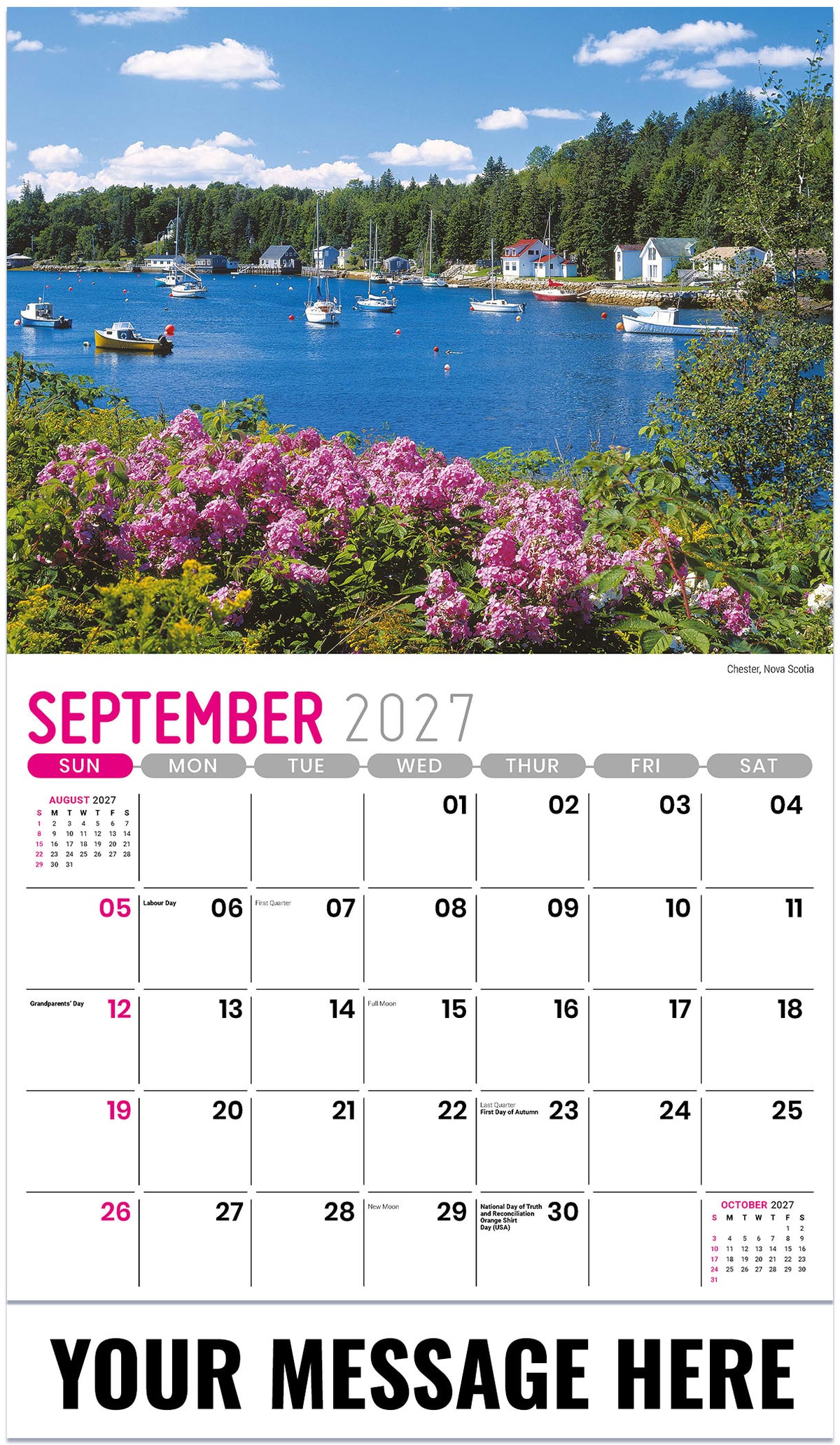 Atlantic Canada - 2027 Promotional Calendar