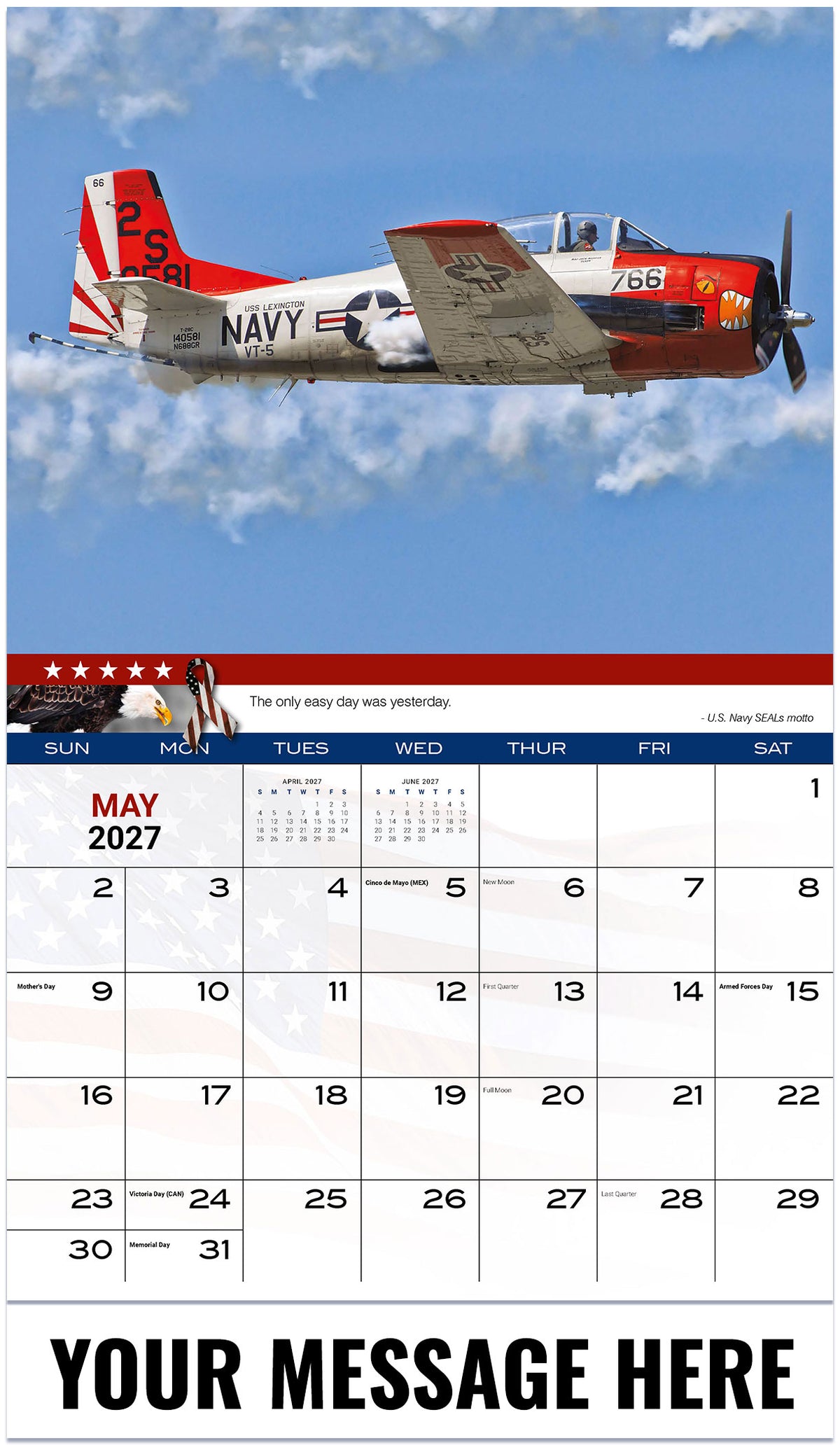 Home of the Brave - 2027 Promotional Calendar
