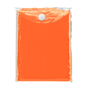 Disposable Poncho - Orange