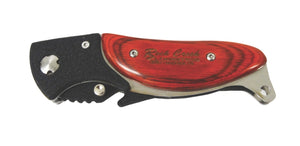 Rosewood pocket knife - case