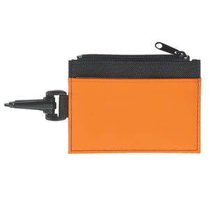 ID Holder - HT_301 - BLACK WITH ORANGE