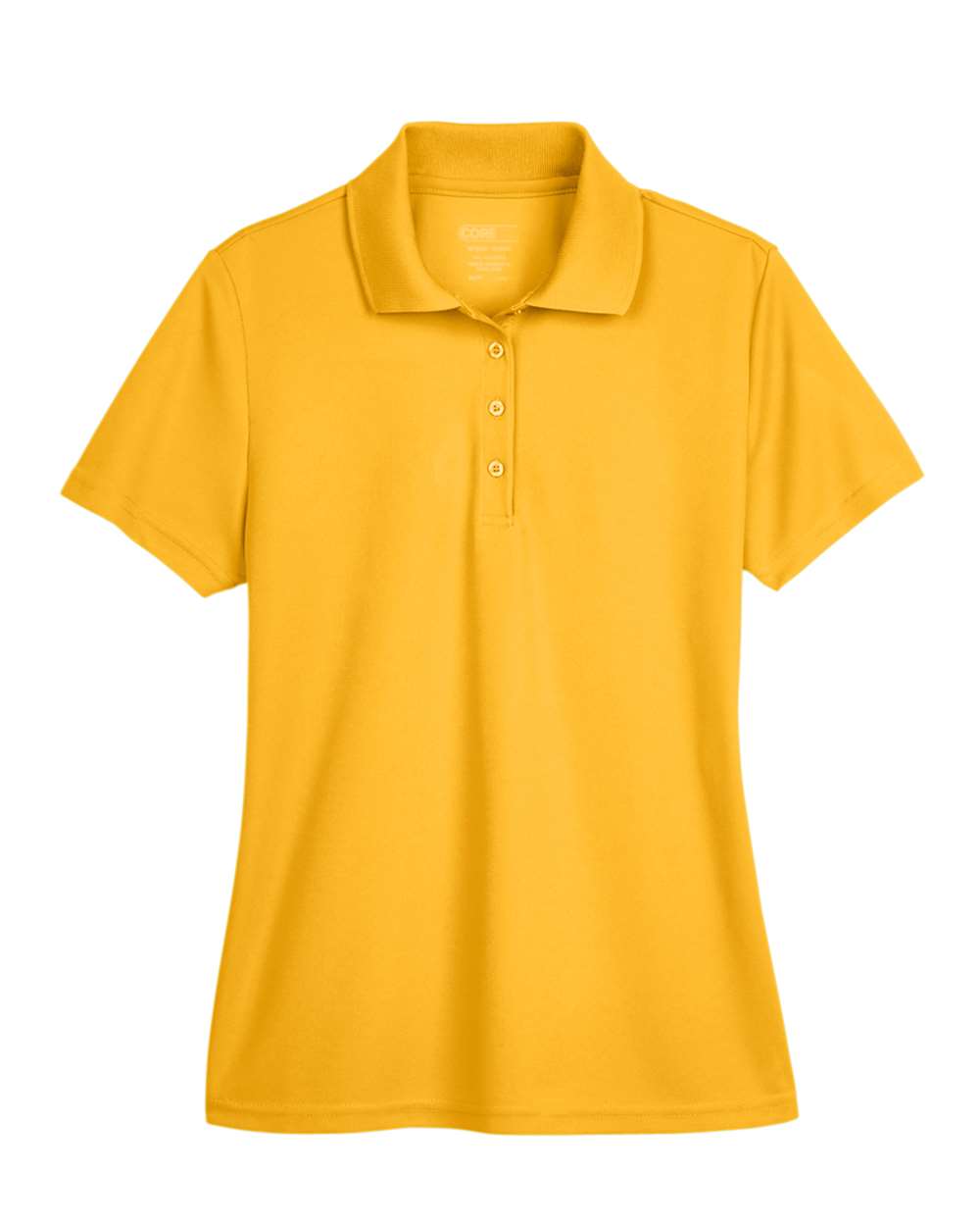 CORE365 Origin Pique Polo - Ladies - Campus Gold