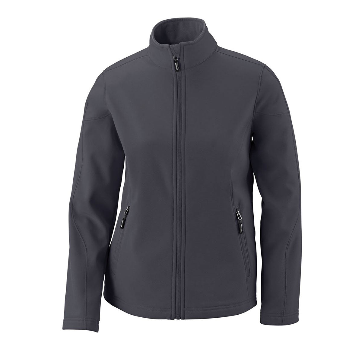 Ladies' Core365 2-Layer Fleece Bonded Soft Shell Jacket - Carbon