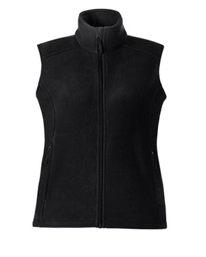 Core365 Ladies' Journey Fleece Vest - Black