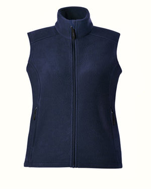 Core365 Ladies' Journey Fleece Vest - Classic Navy