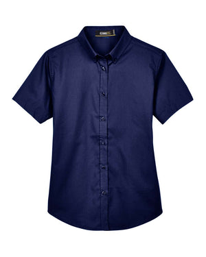 CORE365 Origin Short Sleeve Twill Shirt - Women