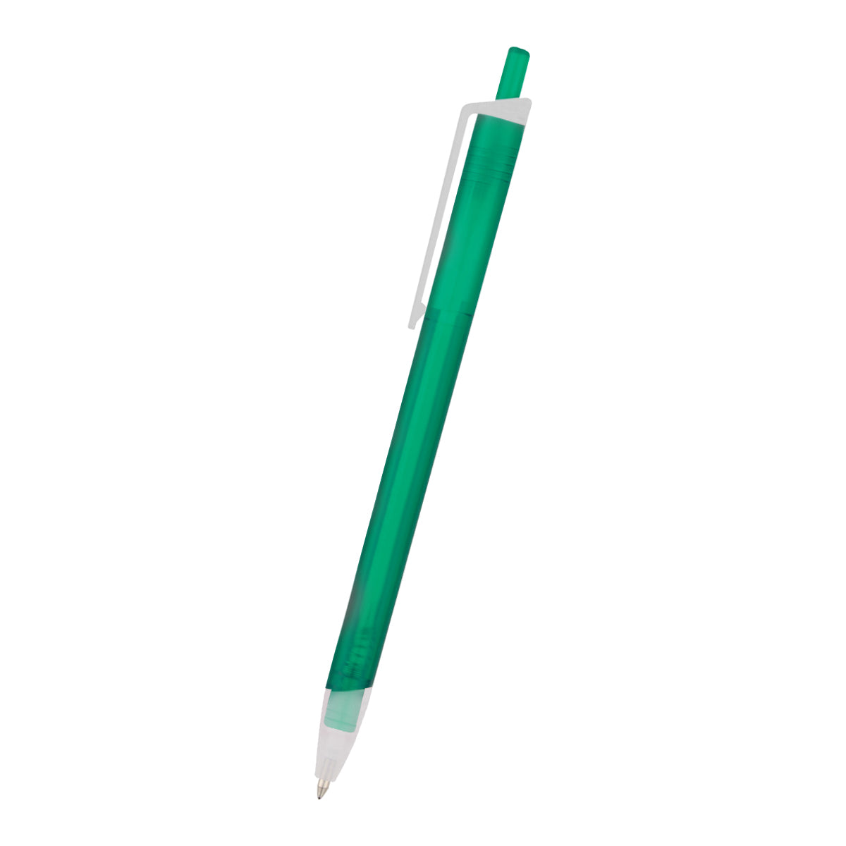 Slim Click Translucent Pen - Frost Green