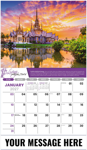 Living Healthy - 2027 Promotional Calendar