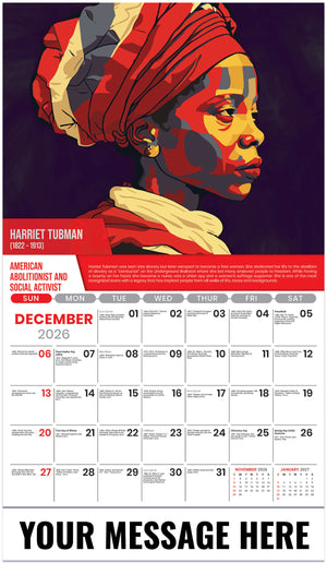 Black History: A Celebration - 2027 Promotional Calendar