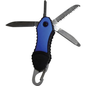 6-Function Multi-Tool with Carabiner - CM2112 - Red