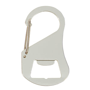 Carabiner Bottle Opener - Silver