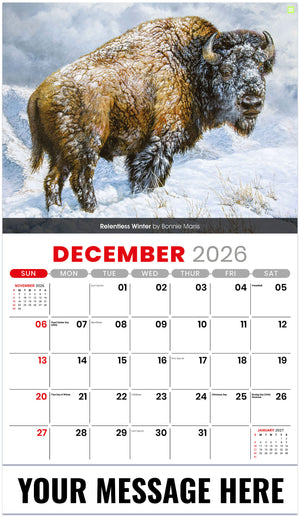 Wildlife Portraits - 2027 Promotional Calendar