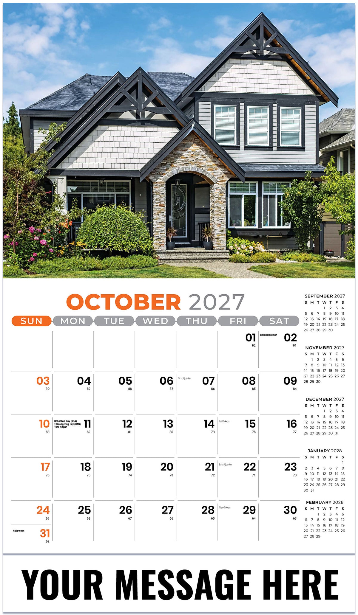 Homes - 2027 Promotional Calendar