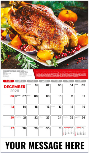 Recipes - 2027 Promotional Calendar