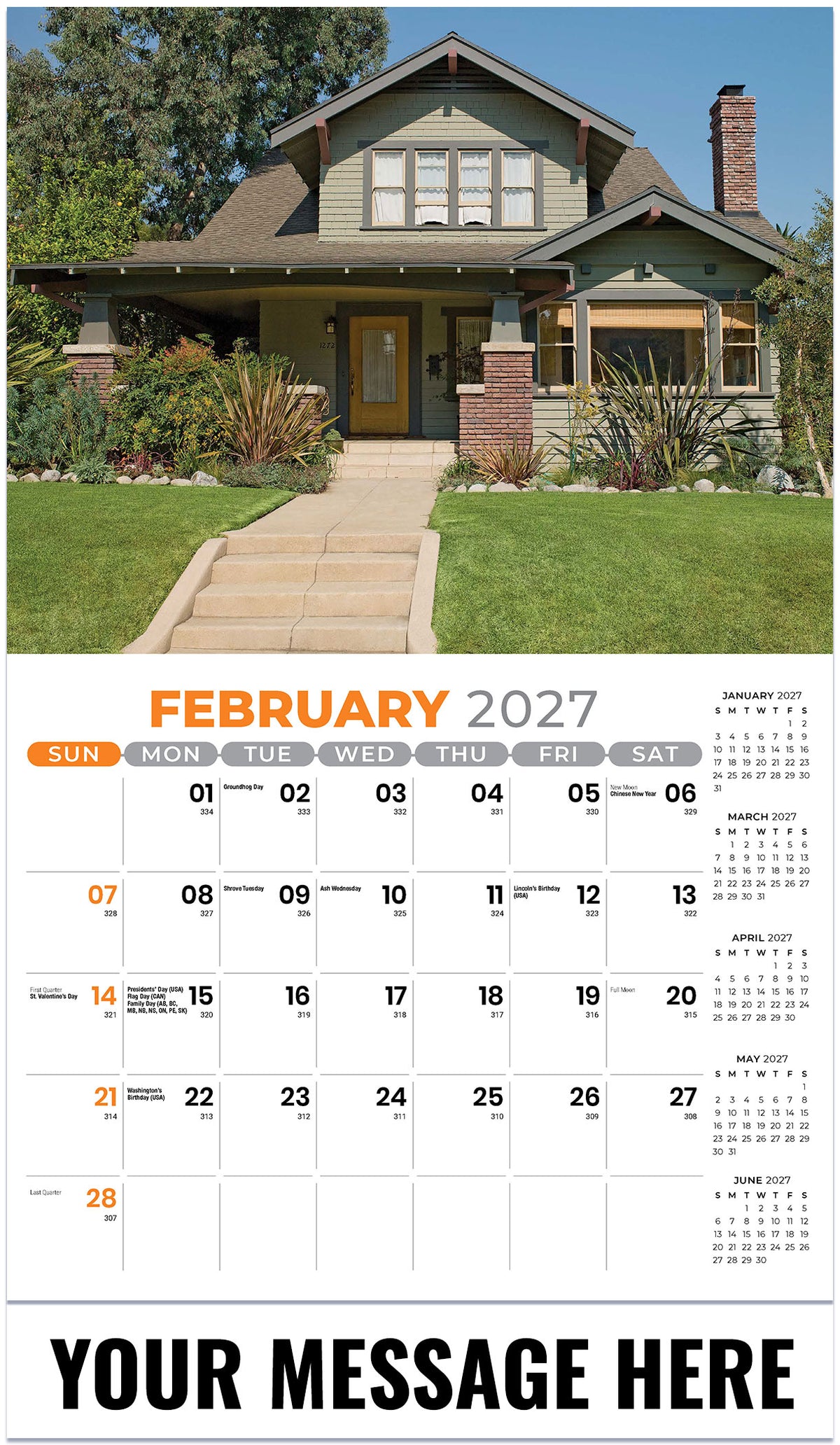 Homes - 2027 Promotional Calendar