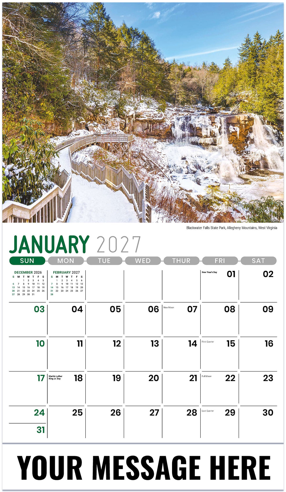 Scenes of Southeast USA - 2027 Promotional Calendar