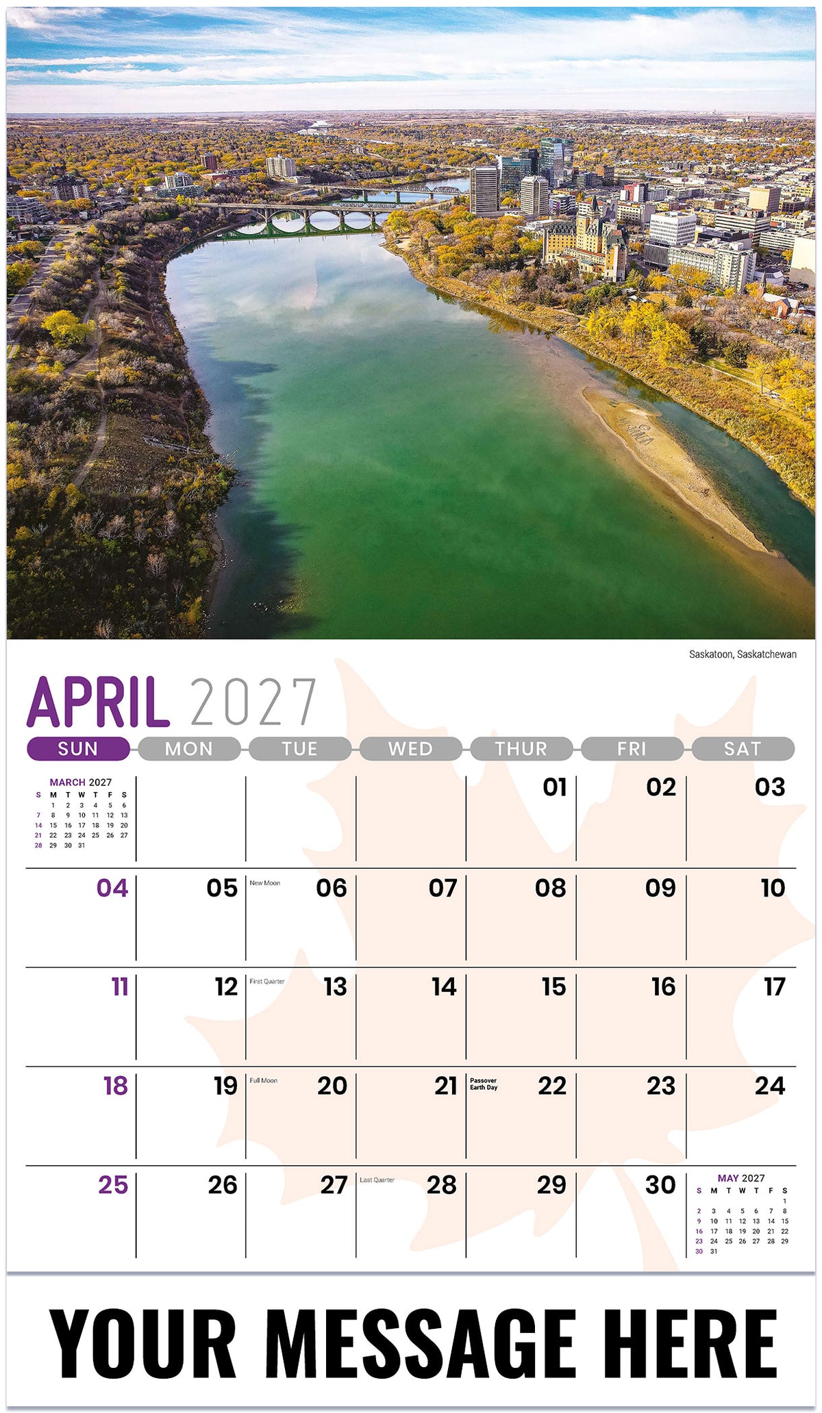 Scenes of Canada - 2027 Promotional Calendar
