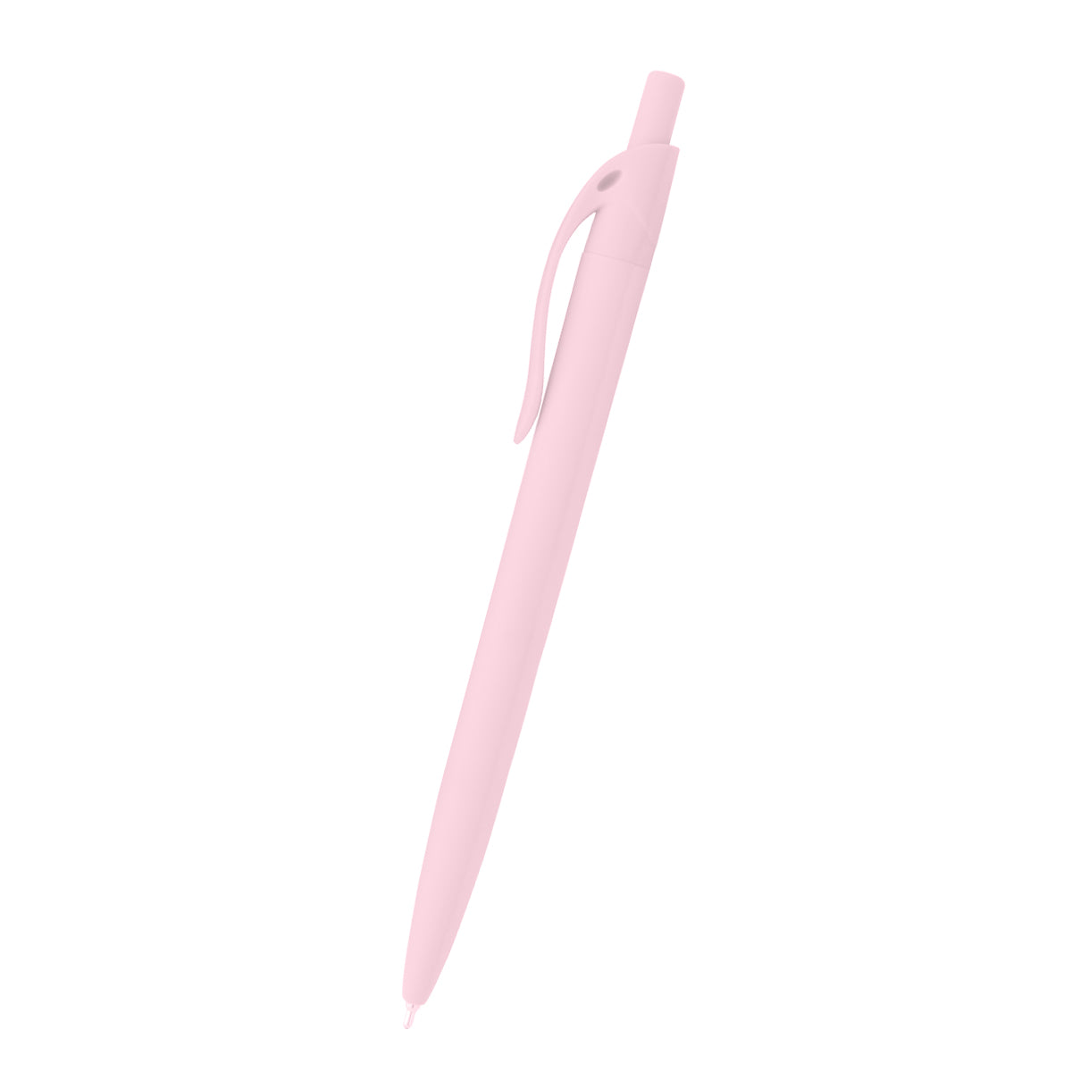 Sleek Write Rubberized Pen - Light Pink