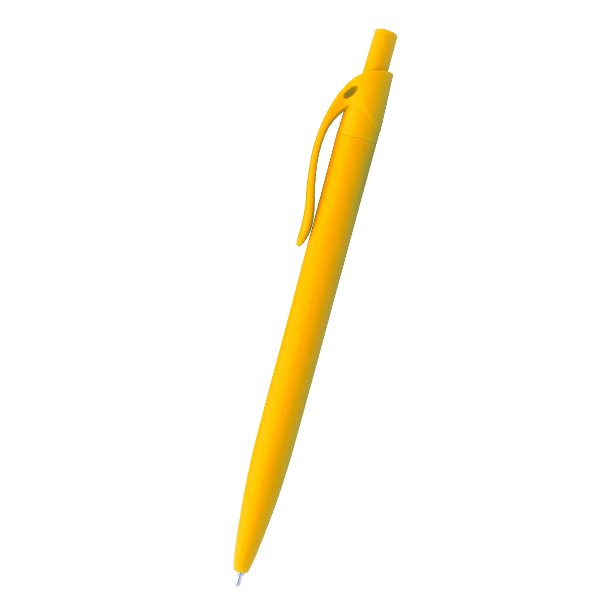 Sleek Write Rubberized Pen - Yellow