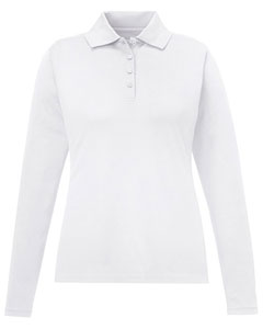 Core 365 Pinnacle Long Sleeve Pique Polo - women's AC78192 (White)