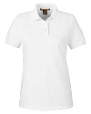 Harriton Ladies' Valiant Cotton Snag Protect Polo