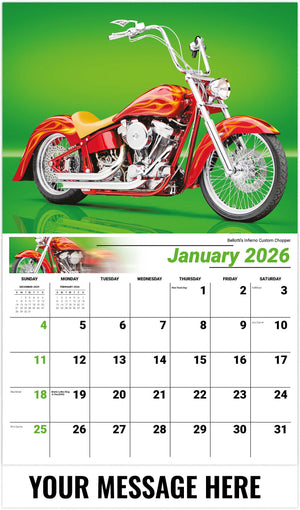 Motorcycle Mania - 2026 Promotional Calendar