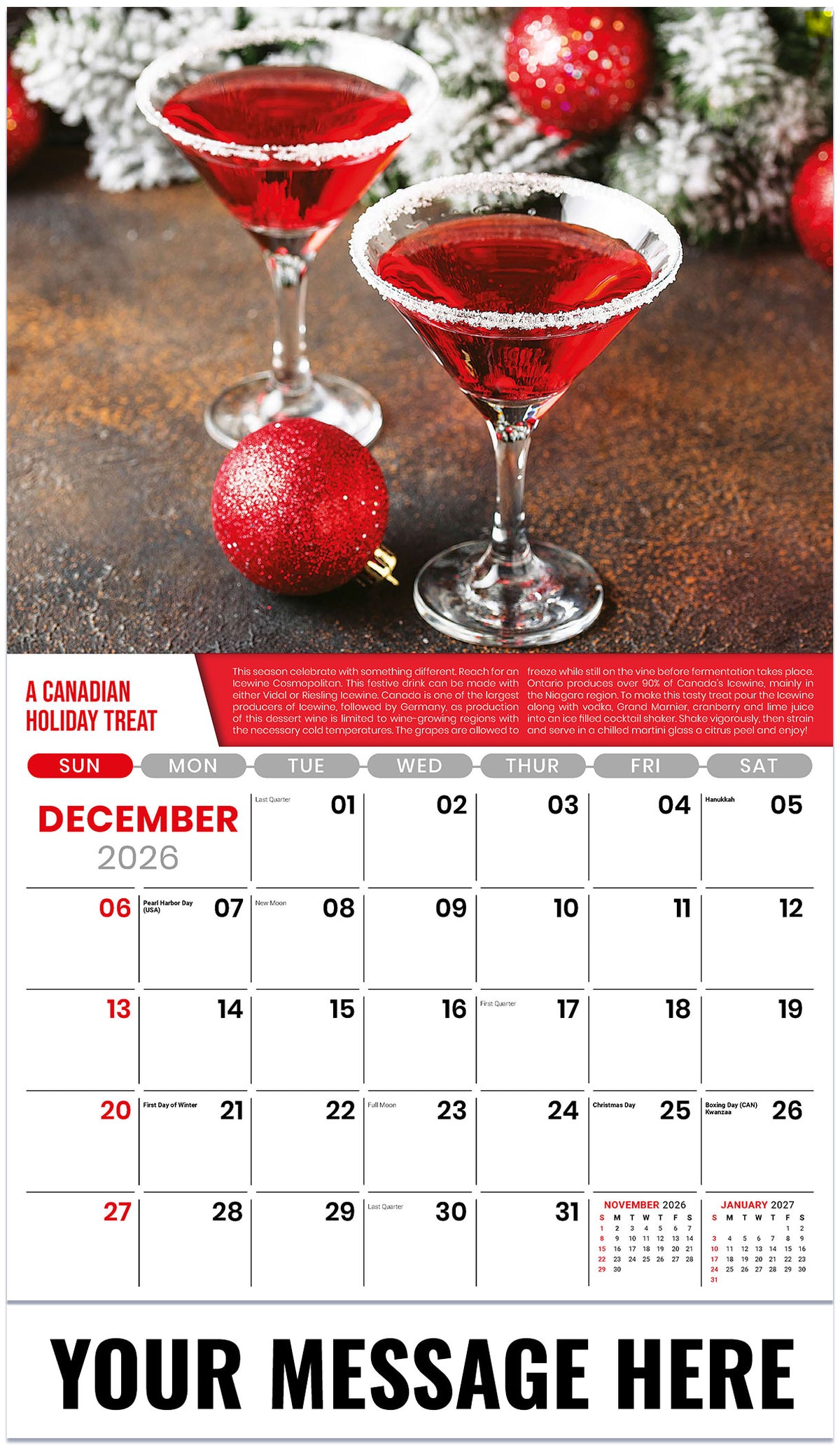 Vintages - 2027 Promotional Calendar