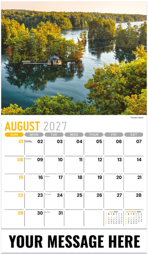 Scenes of Ontario - 2027 Promotional Calendar
