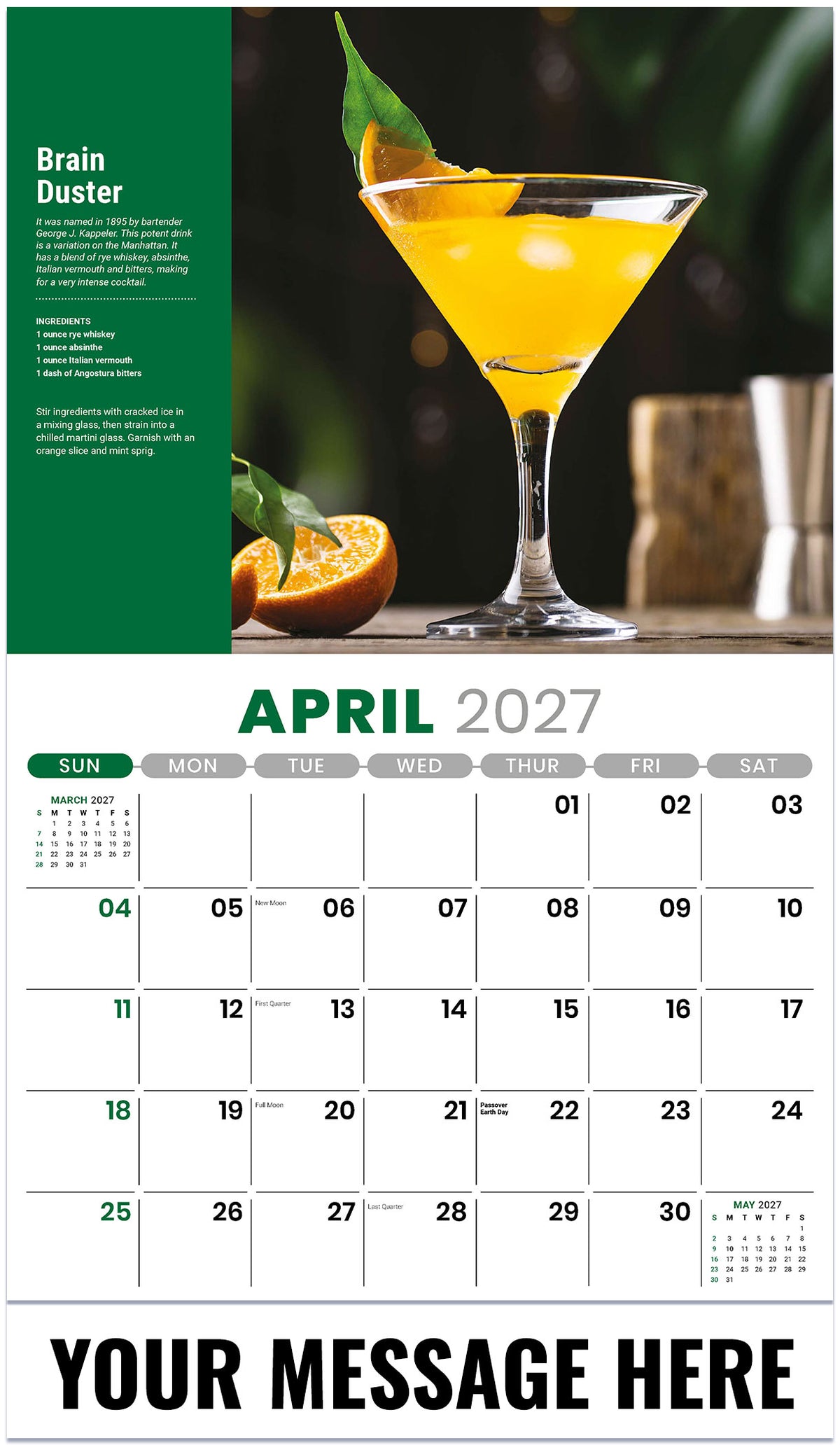 Happy Hour - 2027 Promotional Calendar