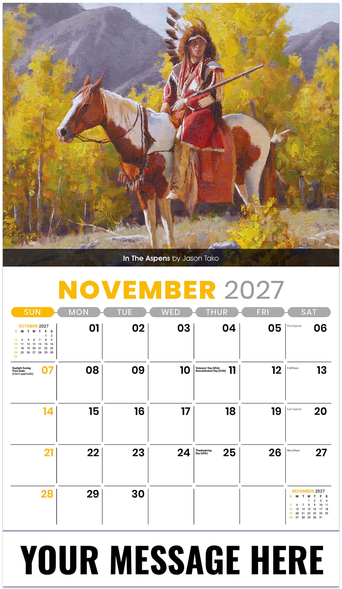 Spirit of the West - 2027 Promotional Calendar