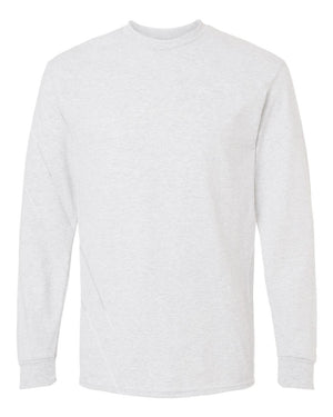 Gildan Adult 50/50 Long-Sleeve T-Shirt - Ash