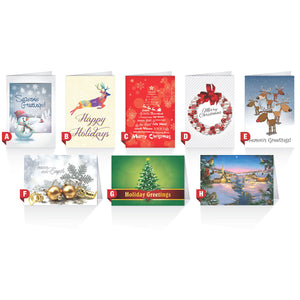 Holiday Cards - Custom Inside Design and Message