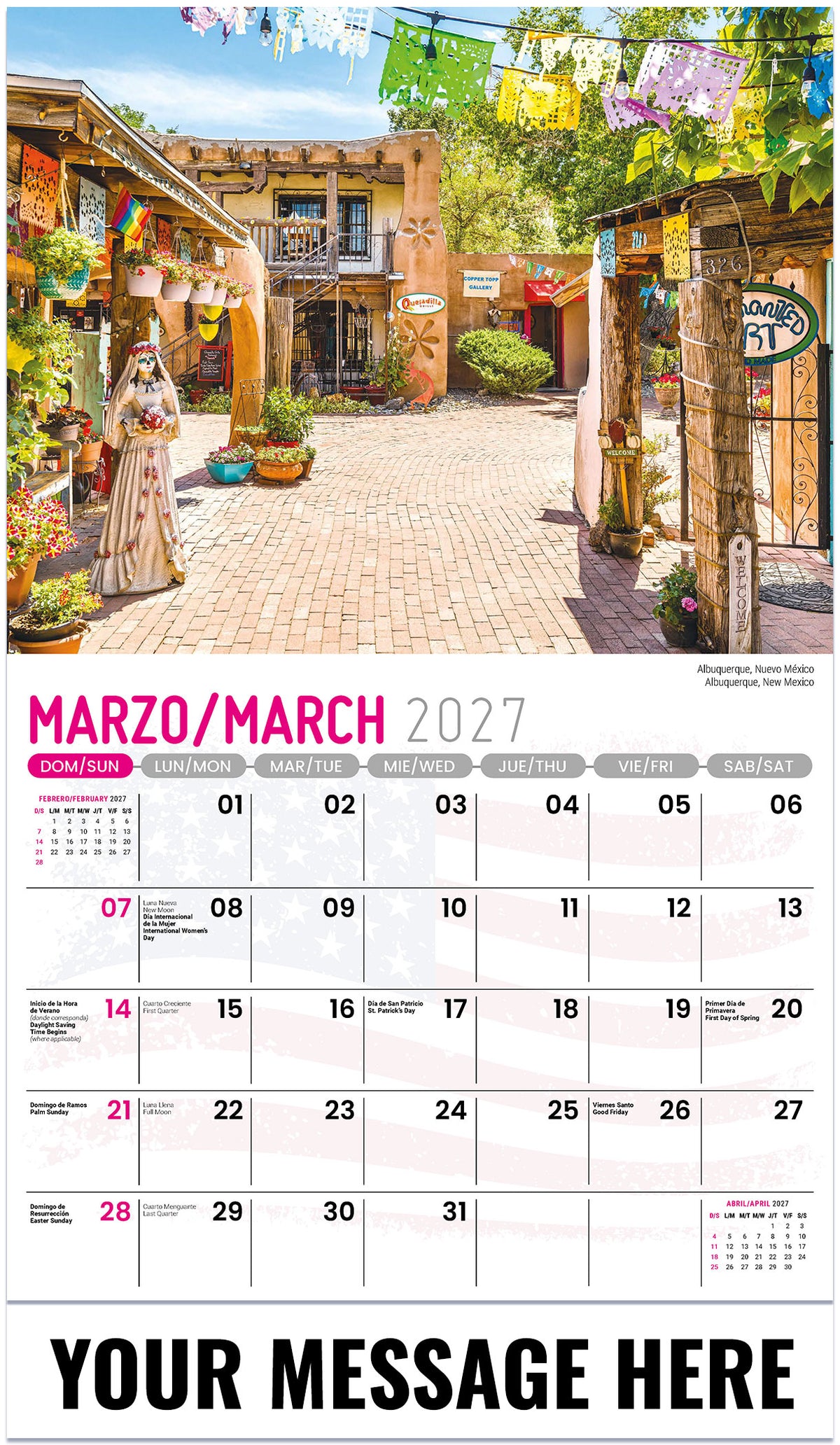 Scenes of America (Bilingual) - 2027 Promotional Calendar