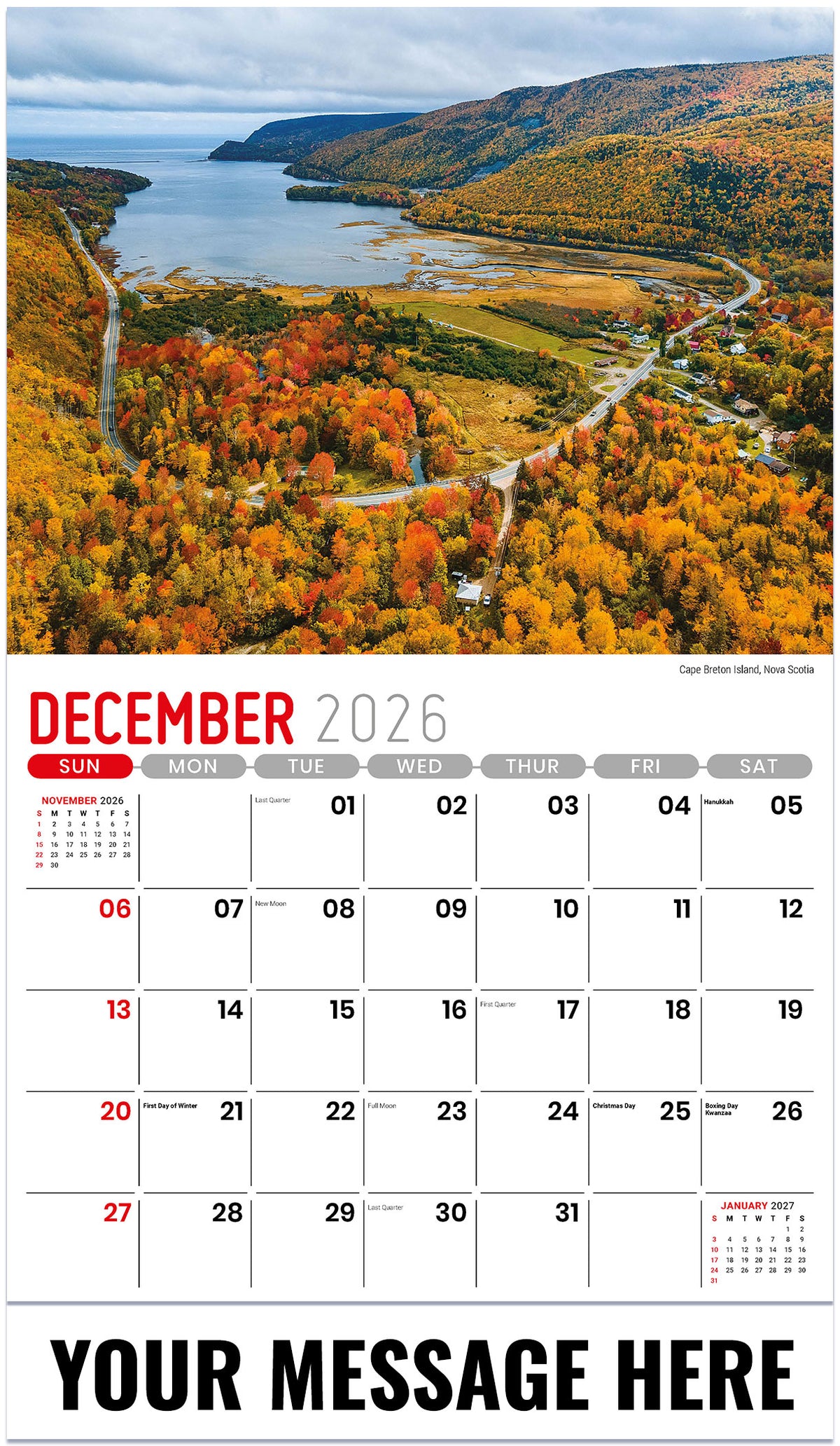 Atlantic Canada - 2027 Promotional Calendar